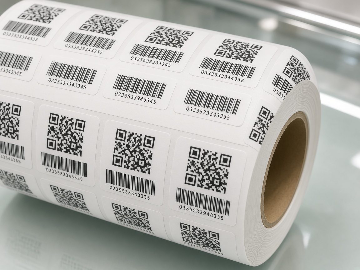Rollos de etiquetas adhesivas